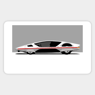 My drawing of the Modulo Concept Car Magnet